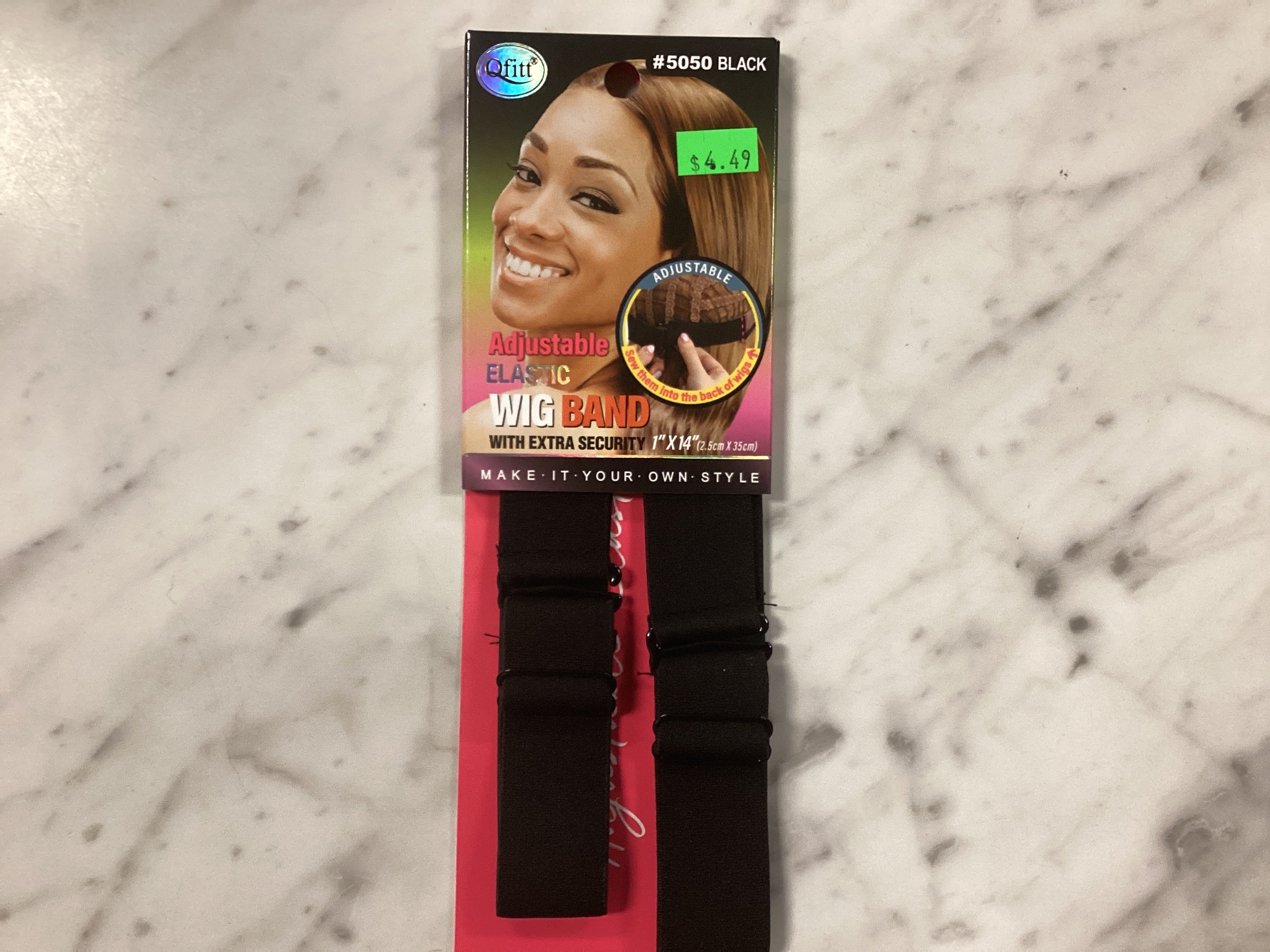Qfitt Adjustable Wig Band 1X14"