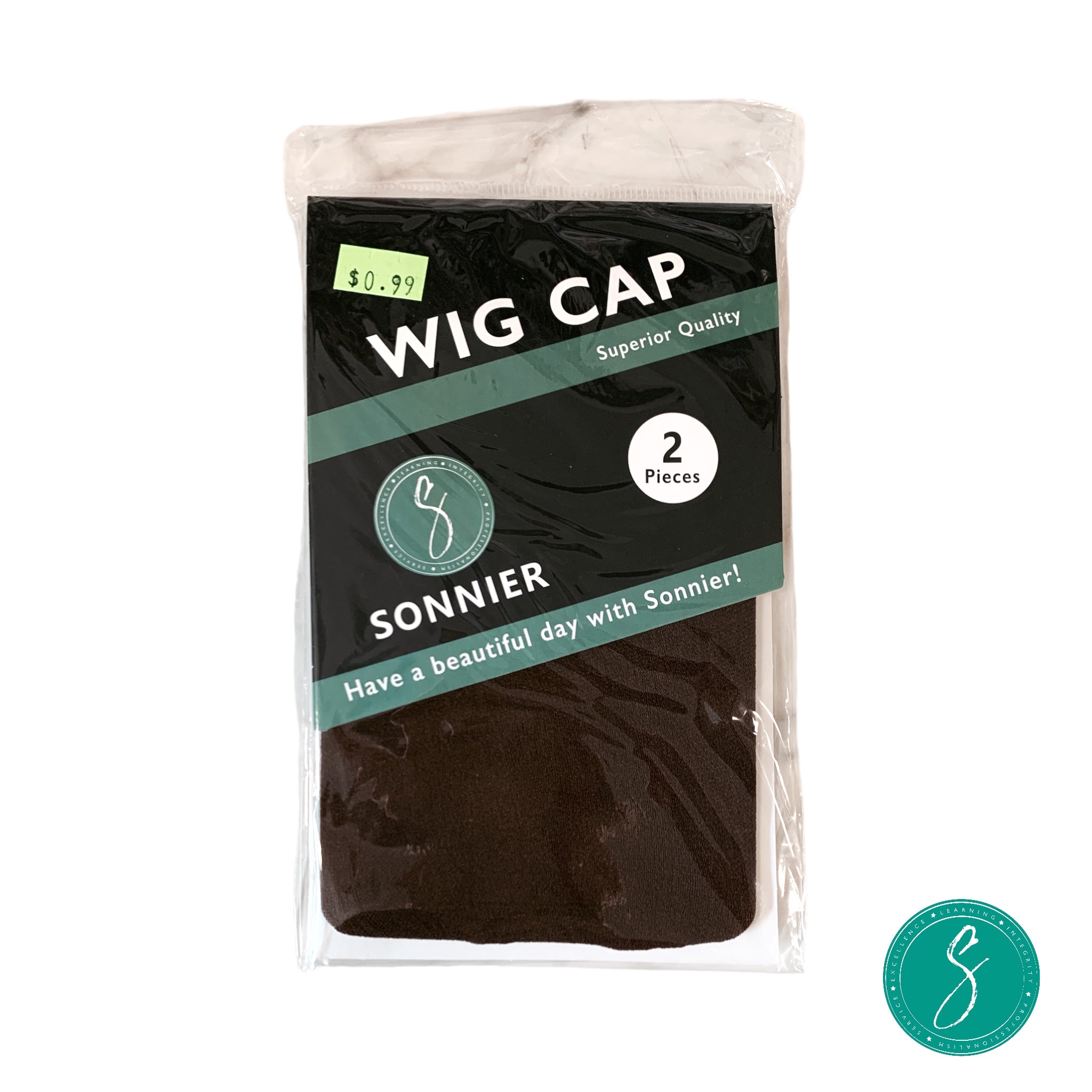 Sonnier Wig Caps Deep Brown