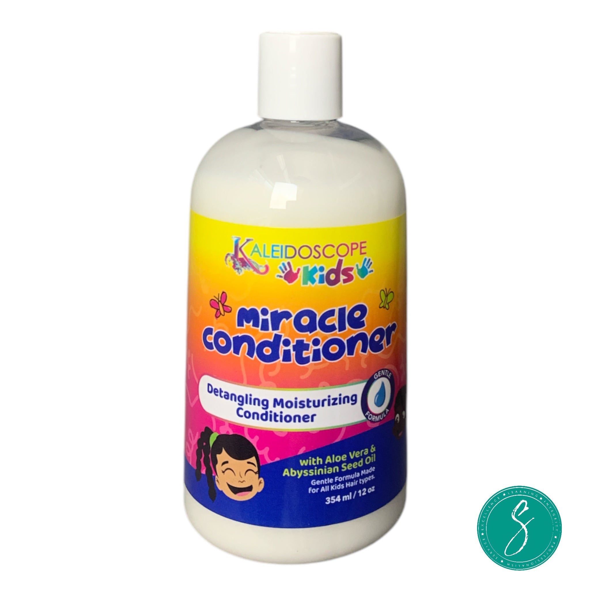 Kaleidoscope Kids Miracle Conditioner - Detangling Moisturizing Conditioner 12oz