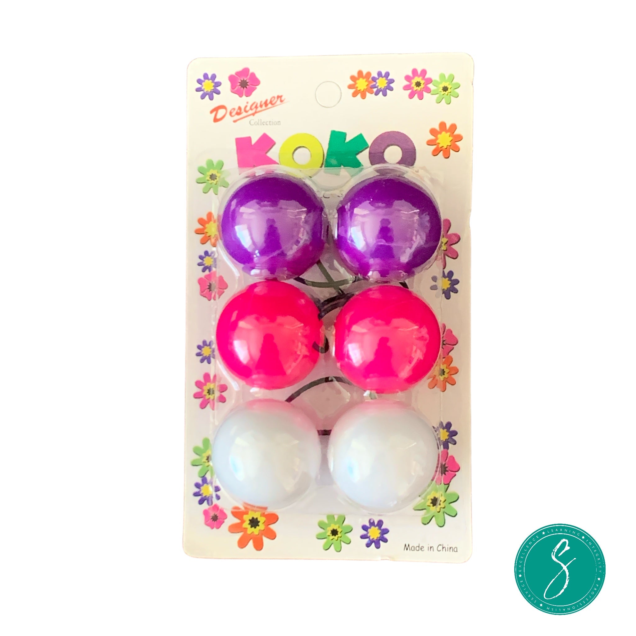Koko Extra Jumbo Pink Hair Balls
