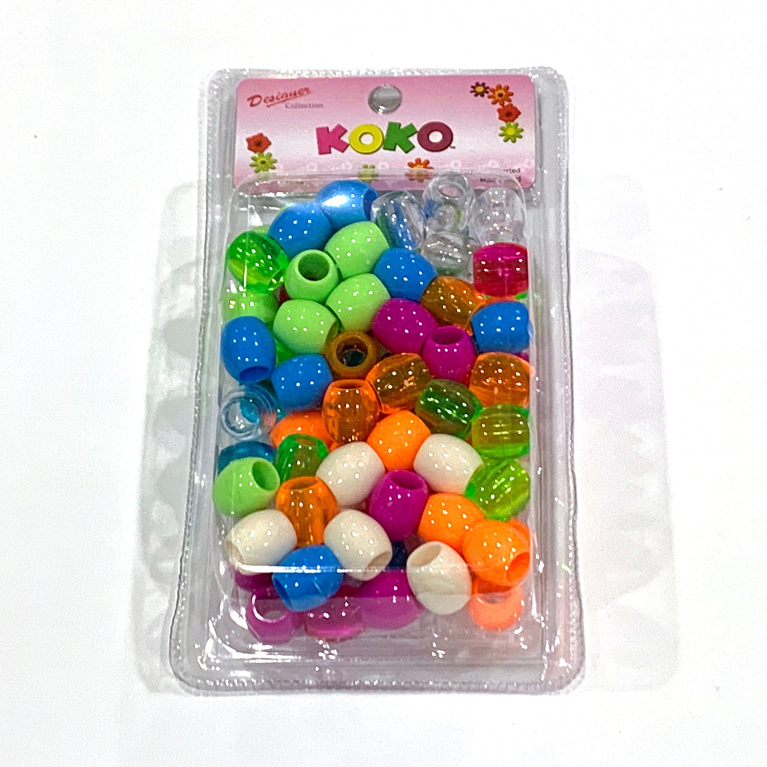 Koko Beads XL Neon Mix