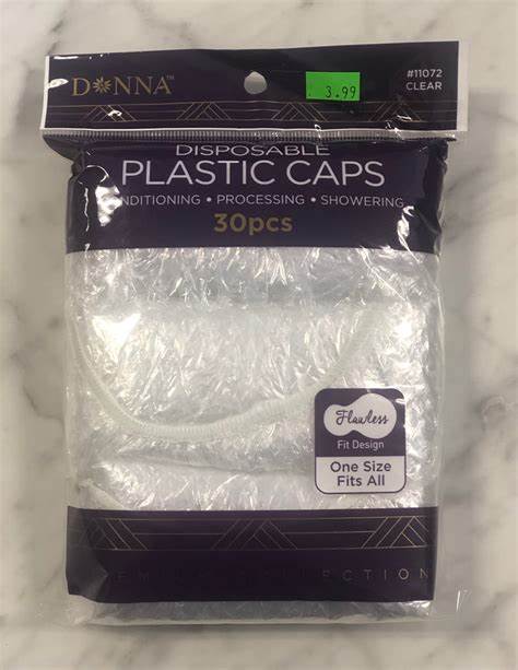 Disposable Plastic Caps 30pcs