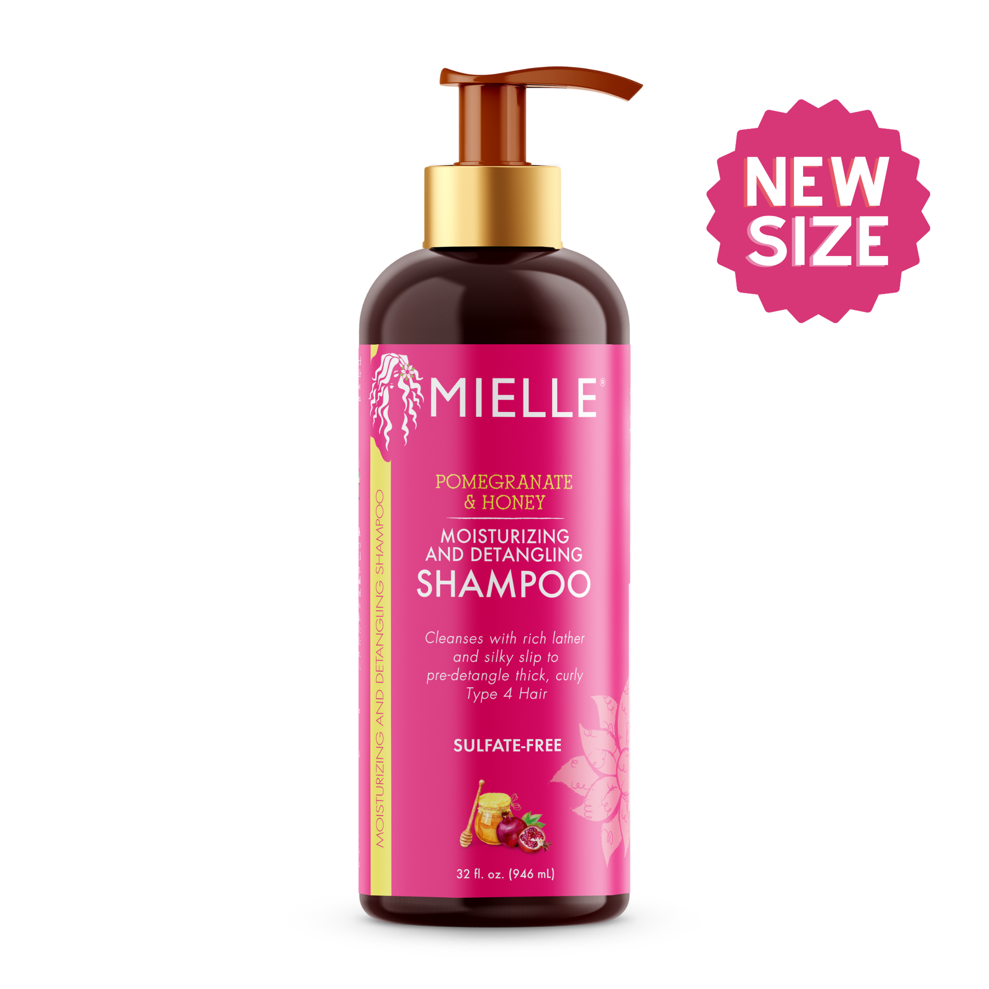 Mielle Pomegranate & Honey Detangling Shampoo 32oz