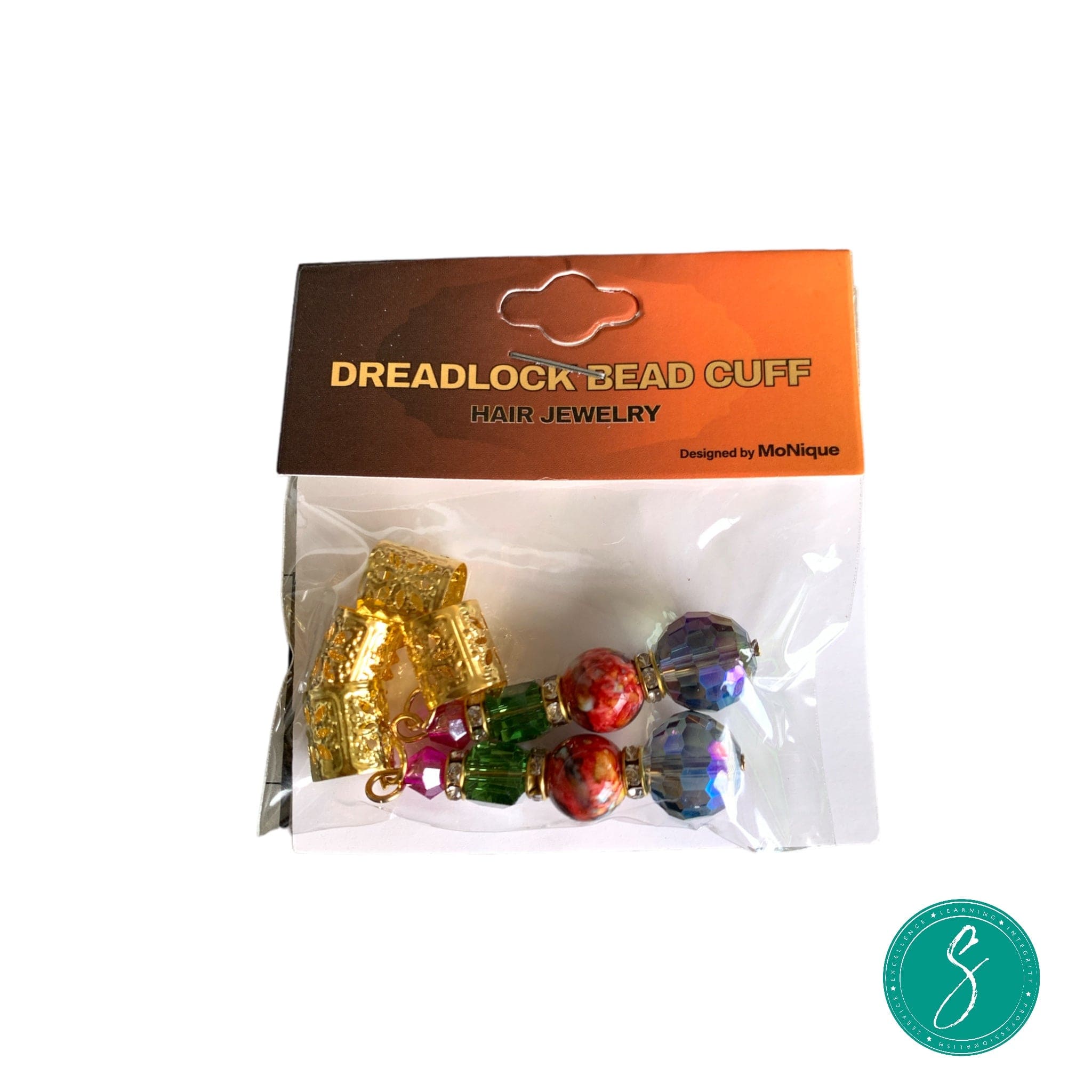 AB Gold & Multi-Color Jewel Cuf