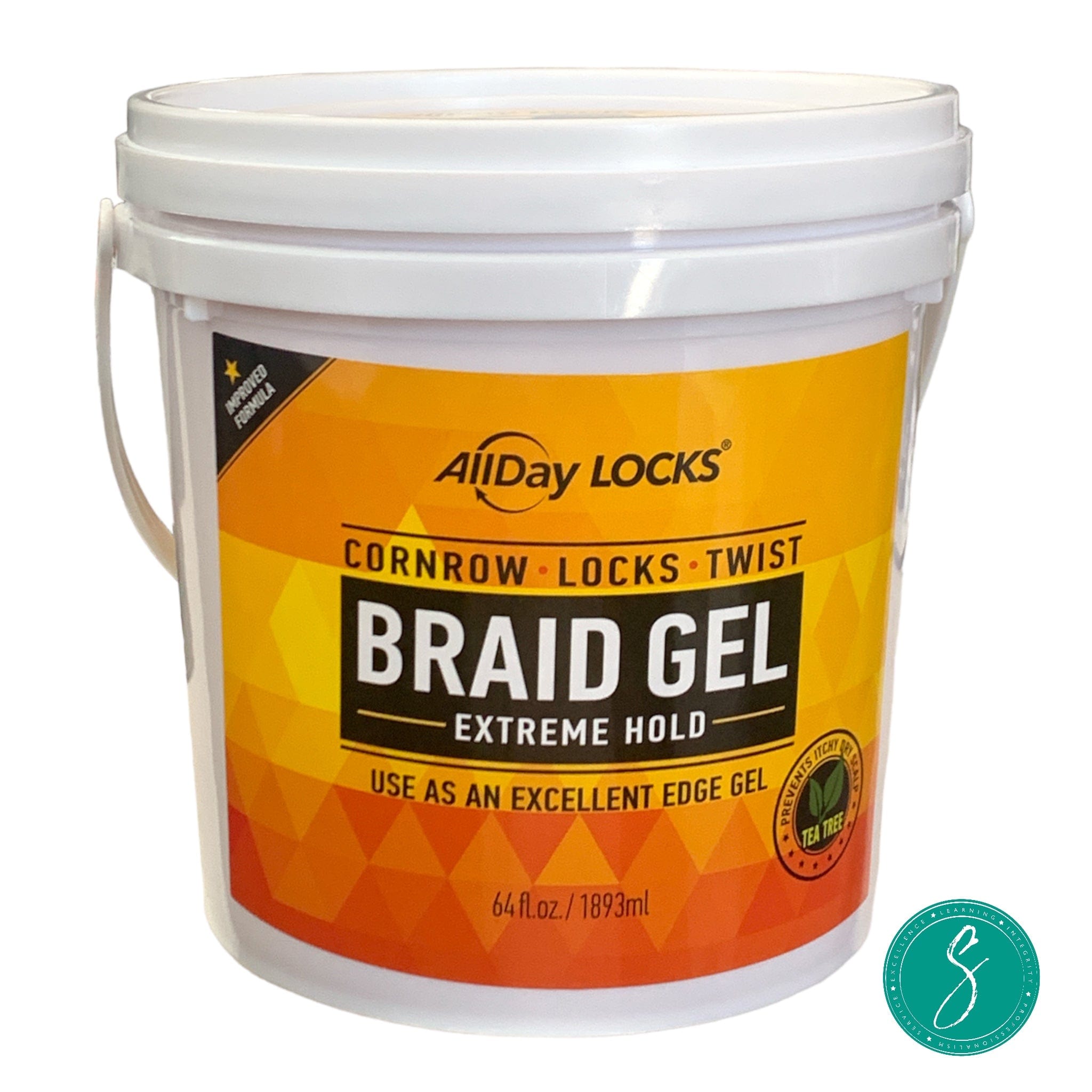 All Day Locks Braid Gel Reg 64 oz