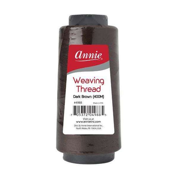 Annie Weaving Thread 400 Meters Dark Brown