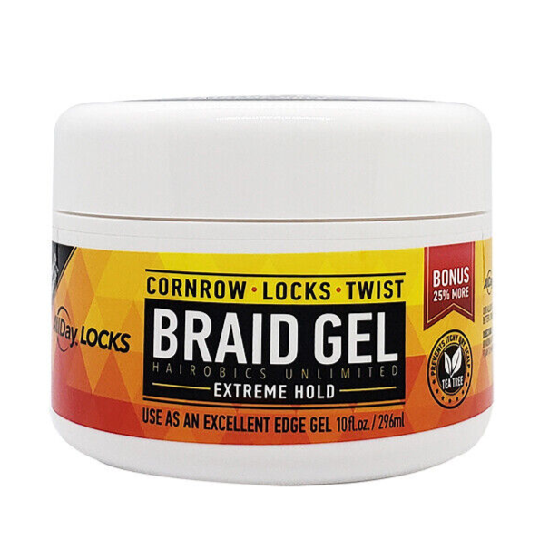All Day Locks Braid Gel Reg 10oz