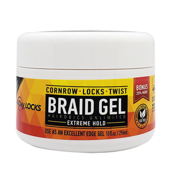 All Day Locks Braid Gel 10oz