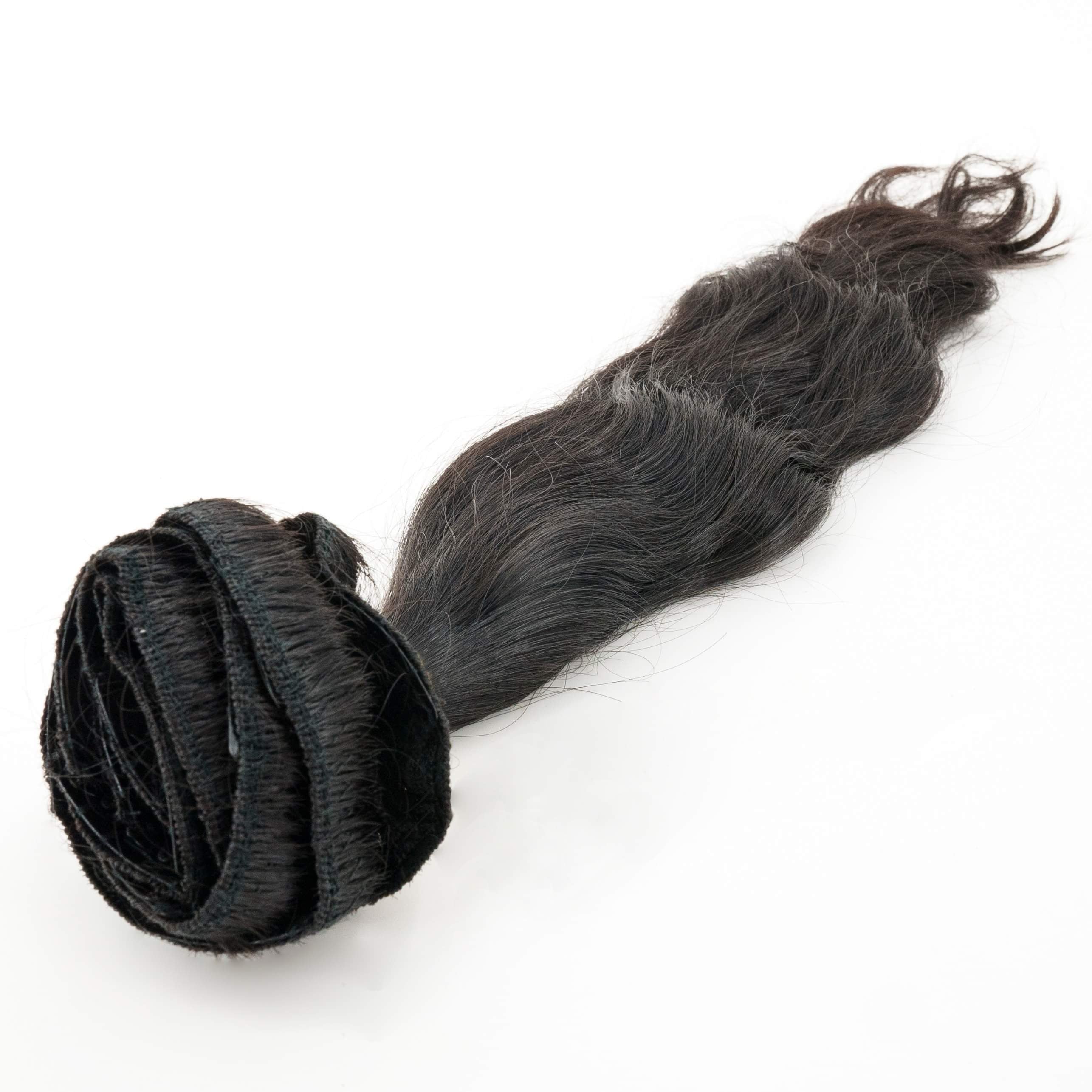 Indian Wavy Natural Black Clip-In Extensions (Online Only)