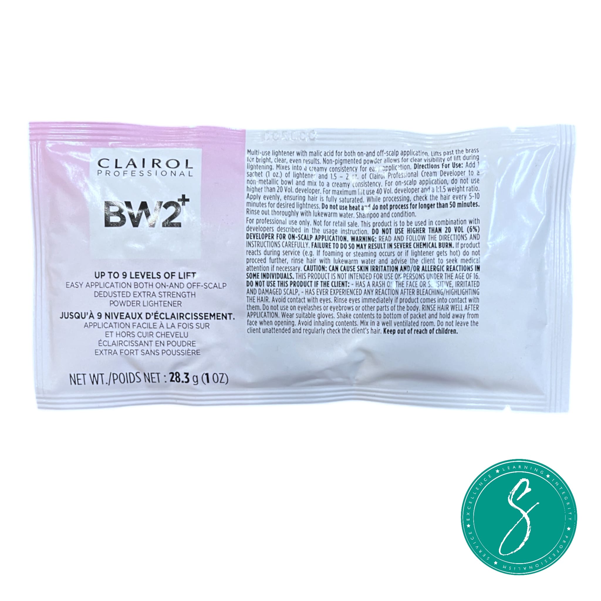CRL BW2+ Pwdr Ltnr Clairol Lightener 1oz
