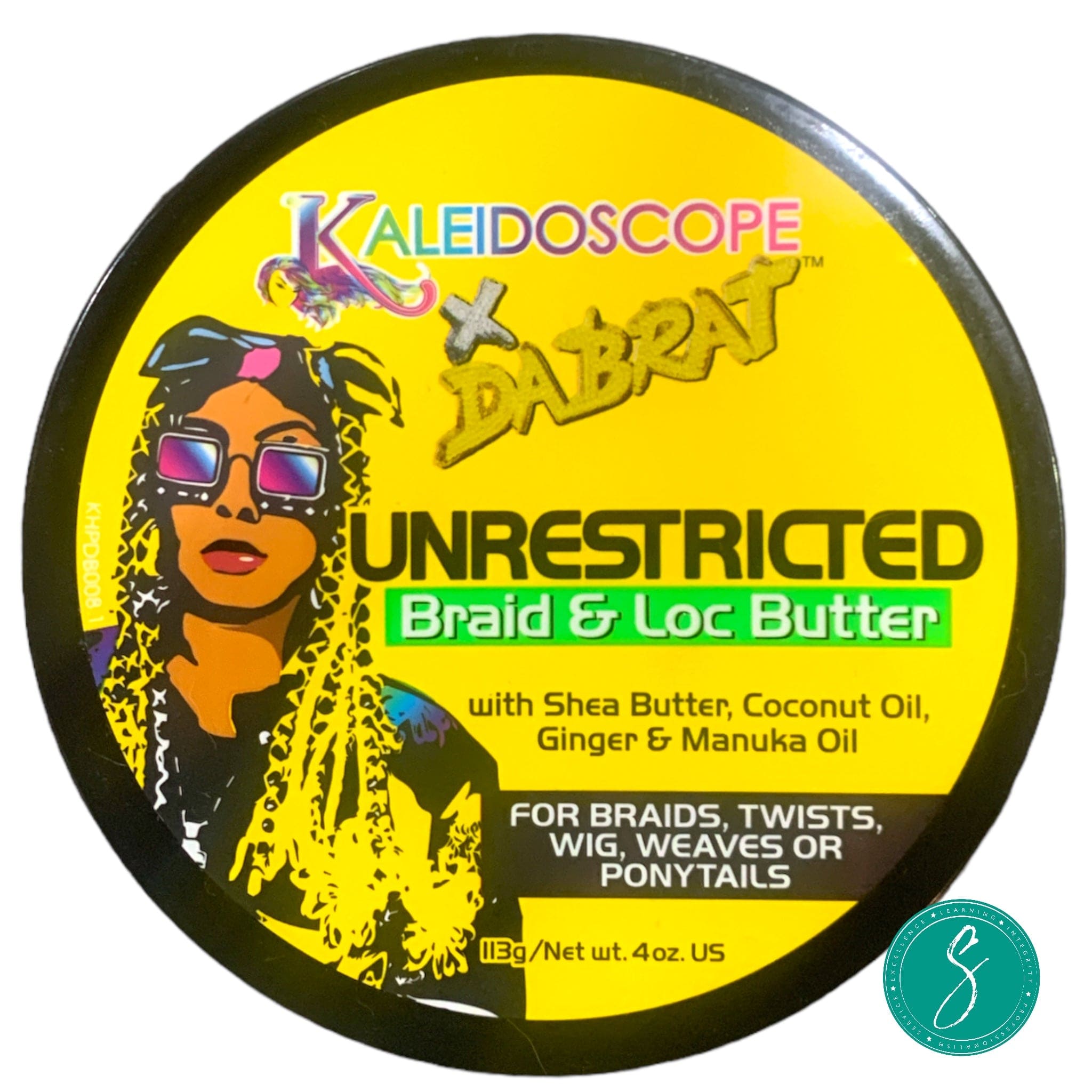 DA Brat Unrestricted Braid Loc Butter โ Shea & Coconut Hair Butter