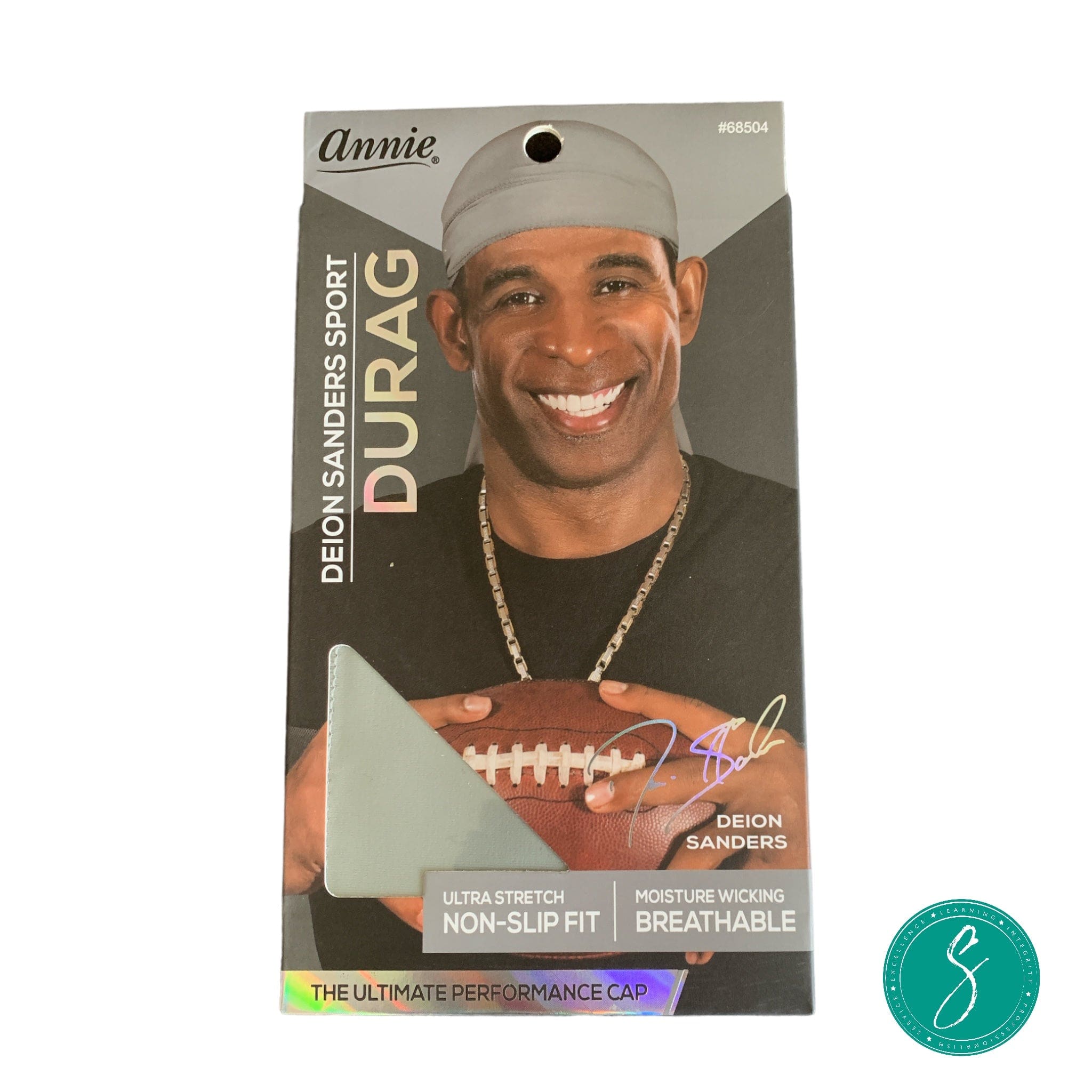 Deion Sanders Sport Durag Grey