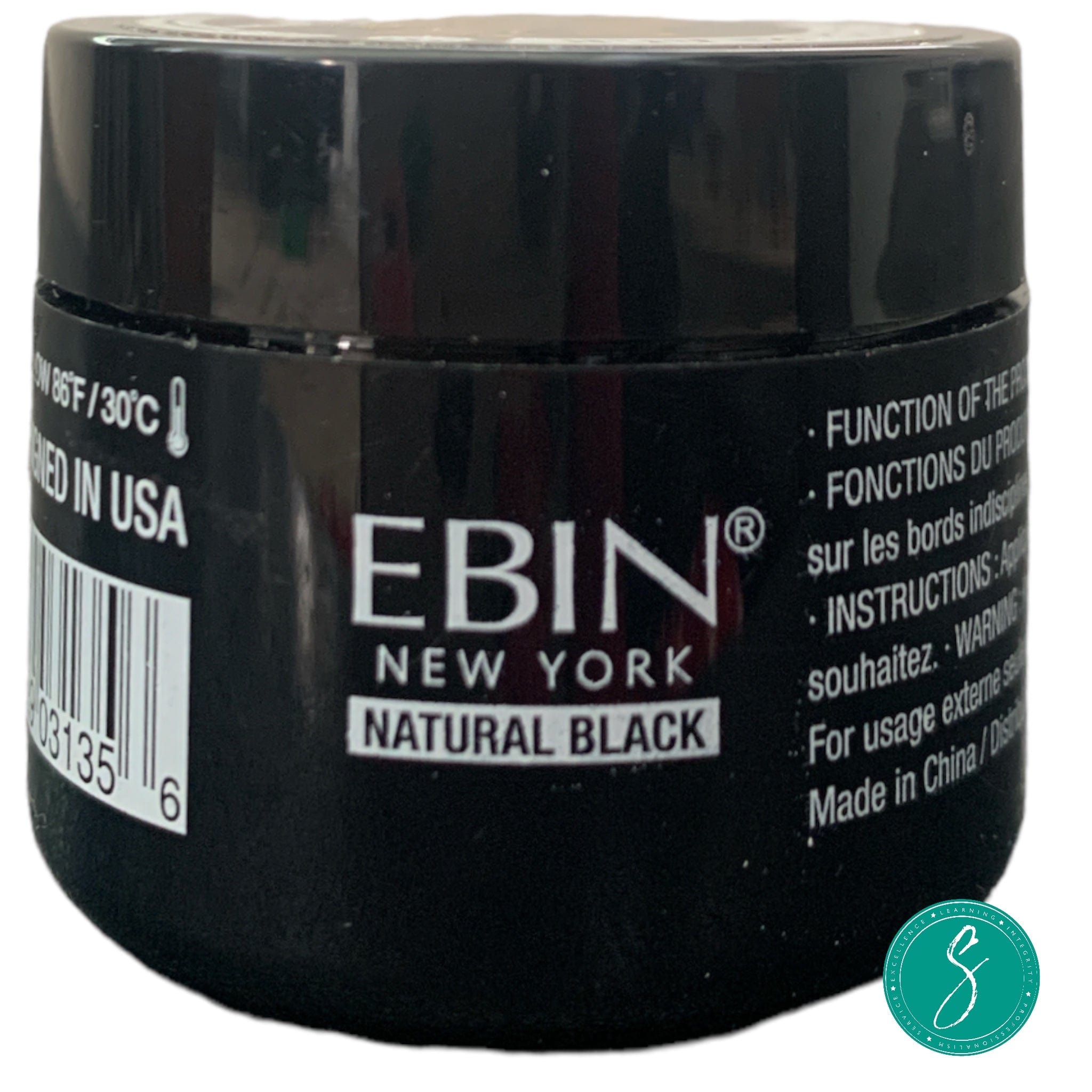 EBIN Colored Edge Control #1B