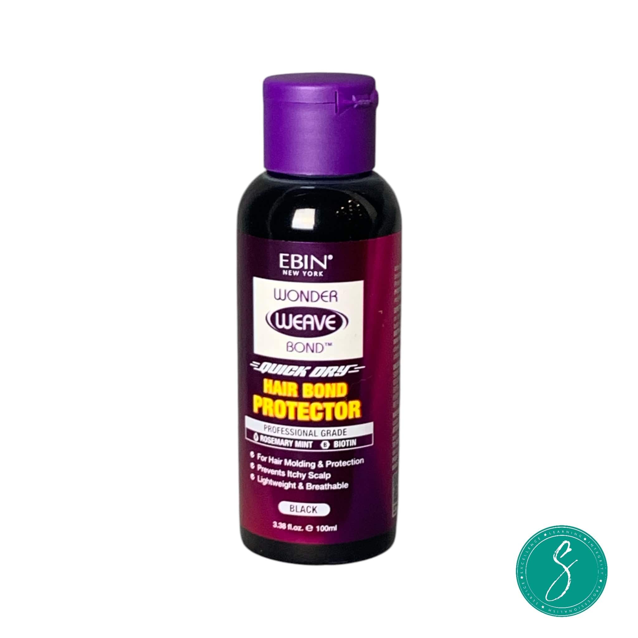 EBIN NEW YORK Wonder Weave Bond Hair Protector - Black 3.38 fl.oz(100ML)