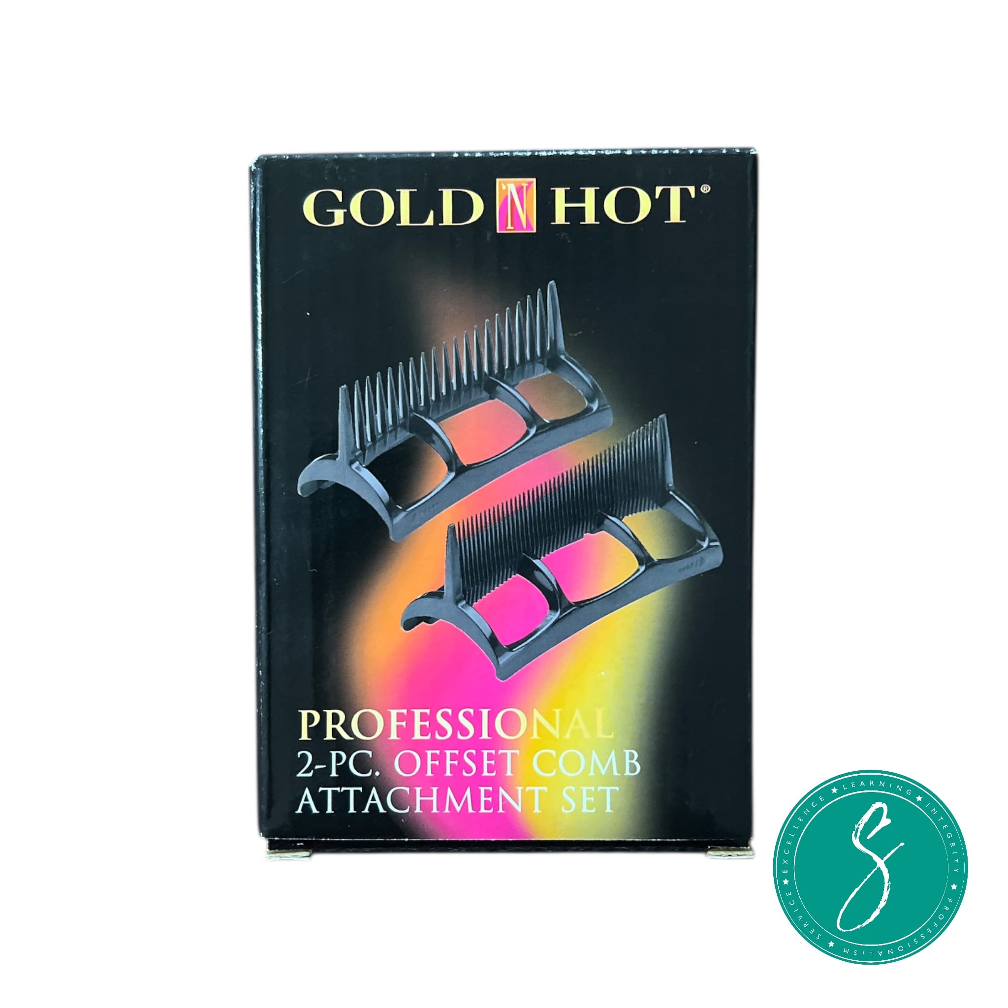 Gold N' Hot Styling Offset Comb Attachment Set
