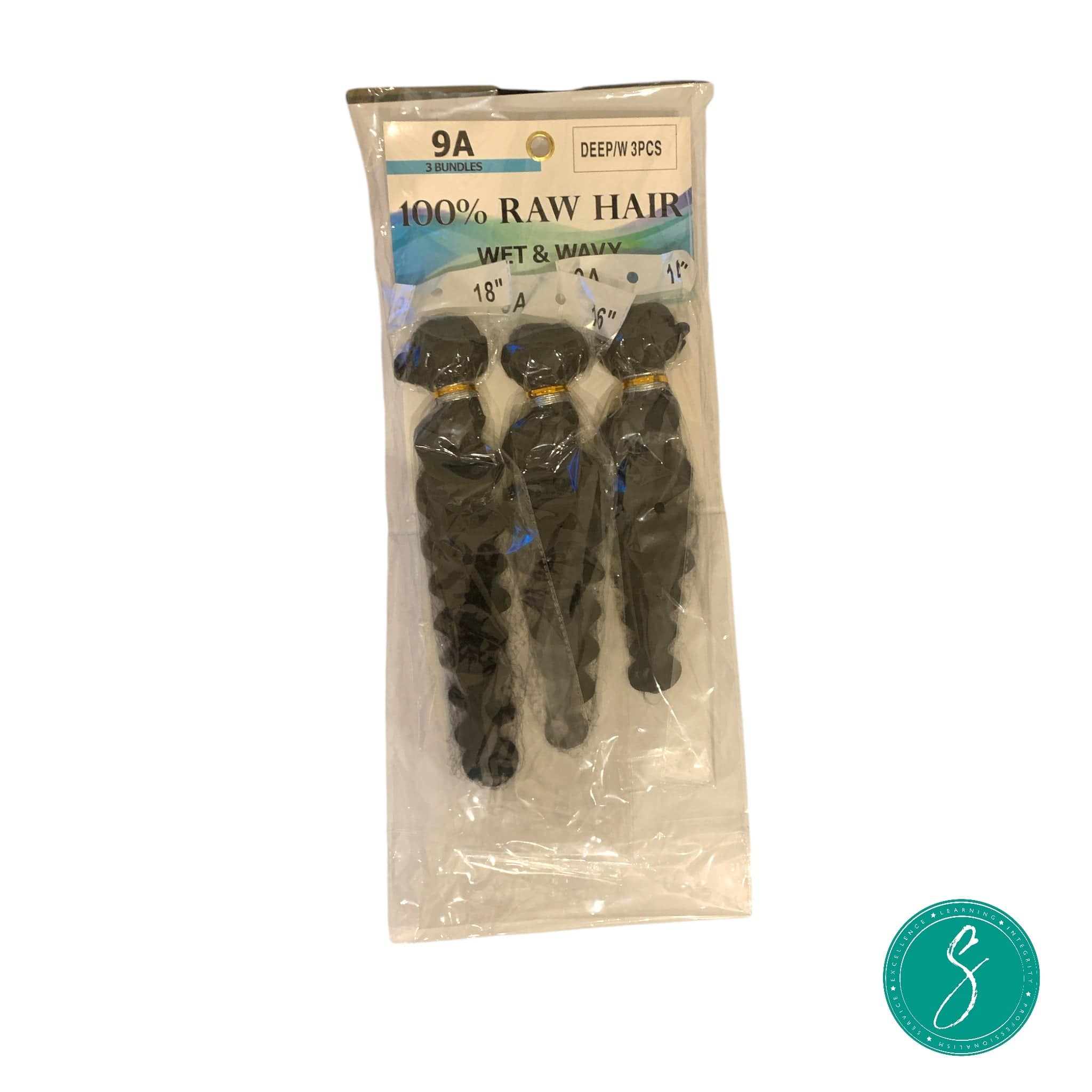 Jinny Corporation Human Hair 3PC Deep Wave 14"-16"-18"