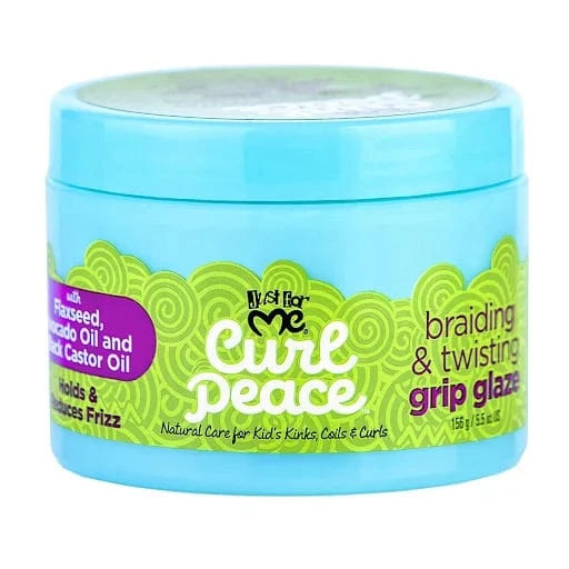 Just for Me Curl Peace Braiding & Twisting Grip Glaze - 5.5 oz