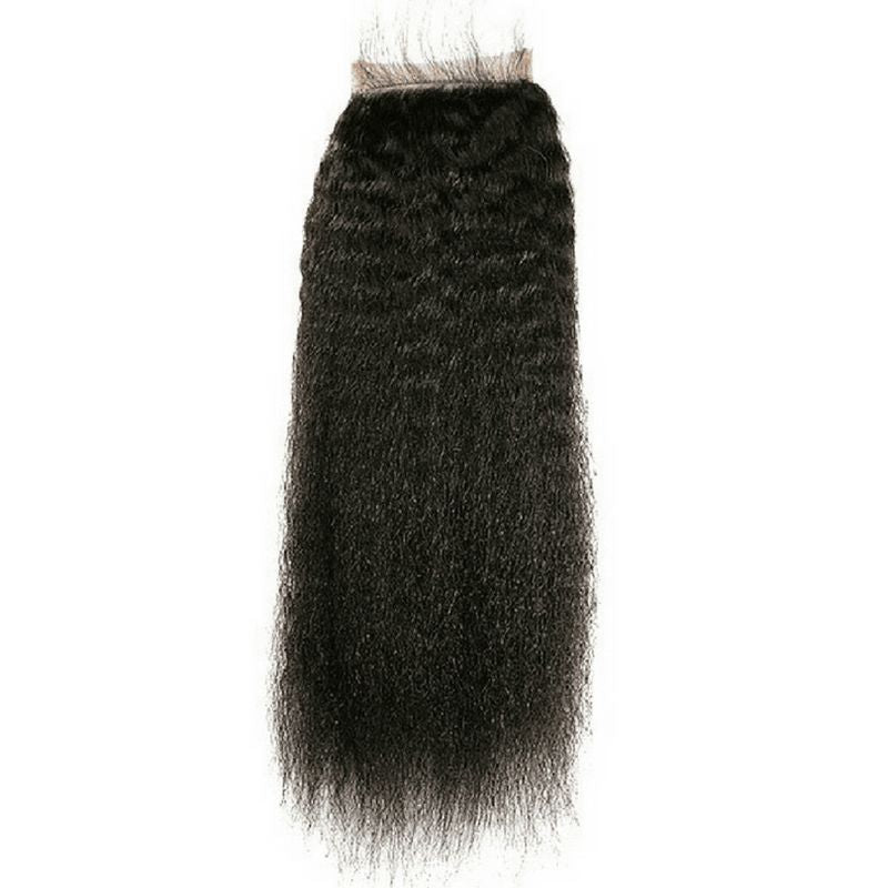 Brazilian Kinky Straight 4x4 Closure (Online Only)