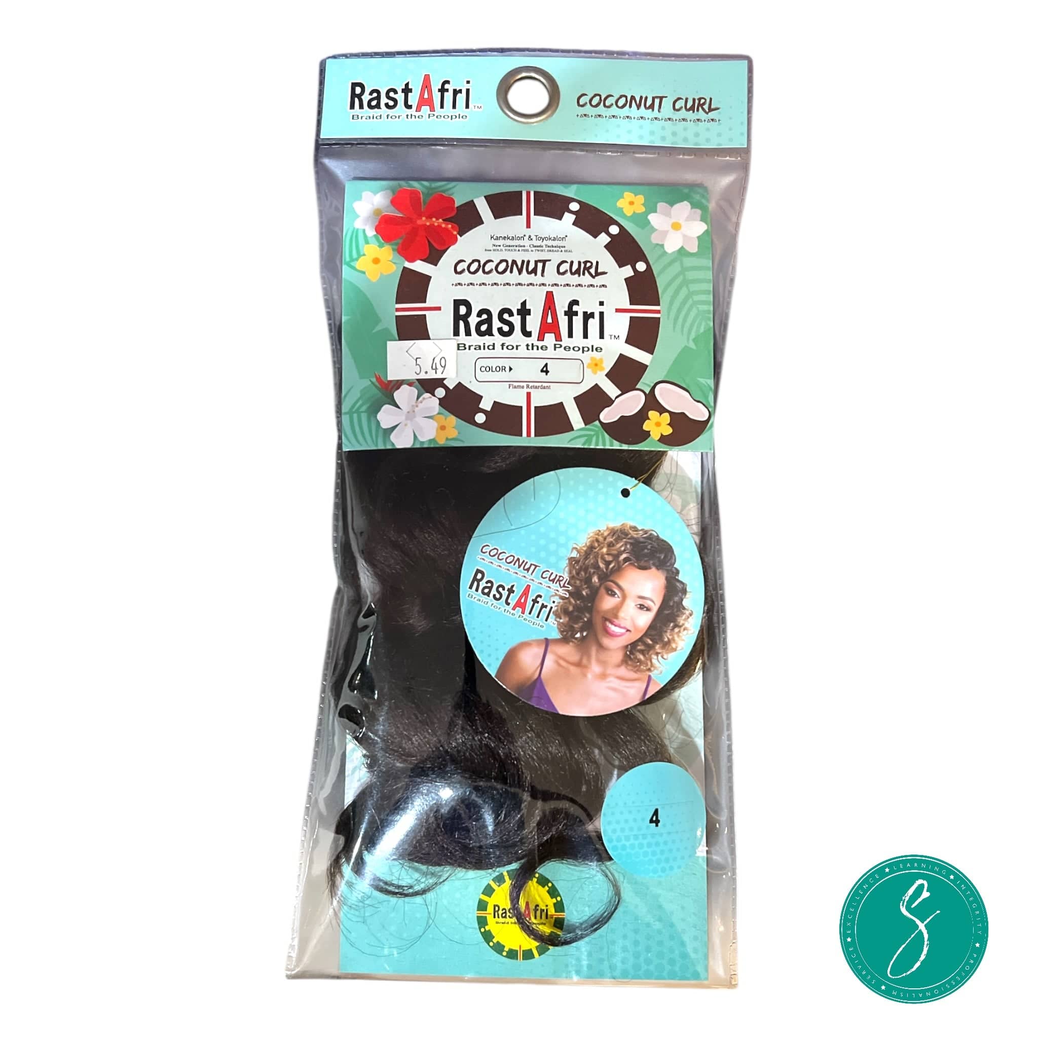 RastAfri Coconut Curl #4
