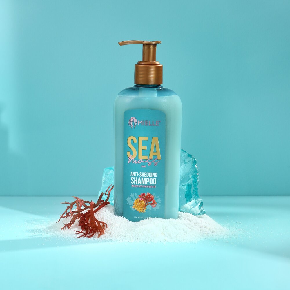 Mielle Shampoo, Anti-Shedding, Sea Moss Blend - 8 oz
