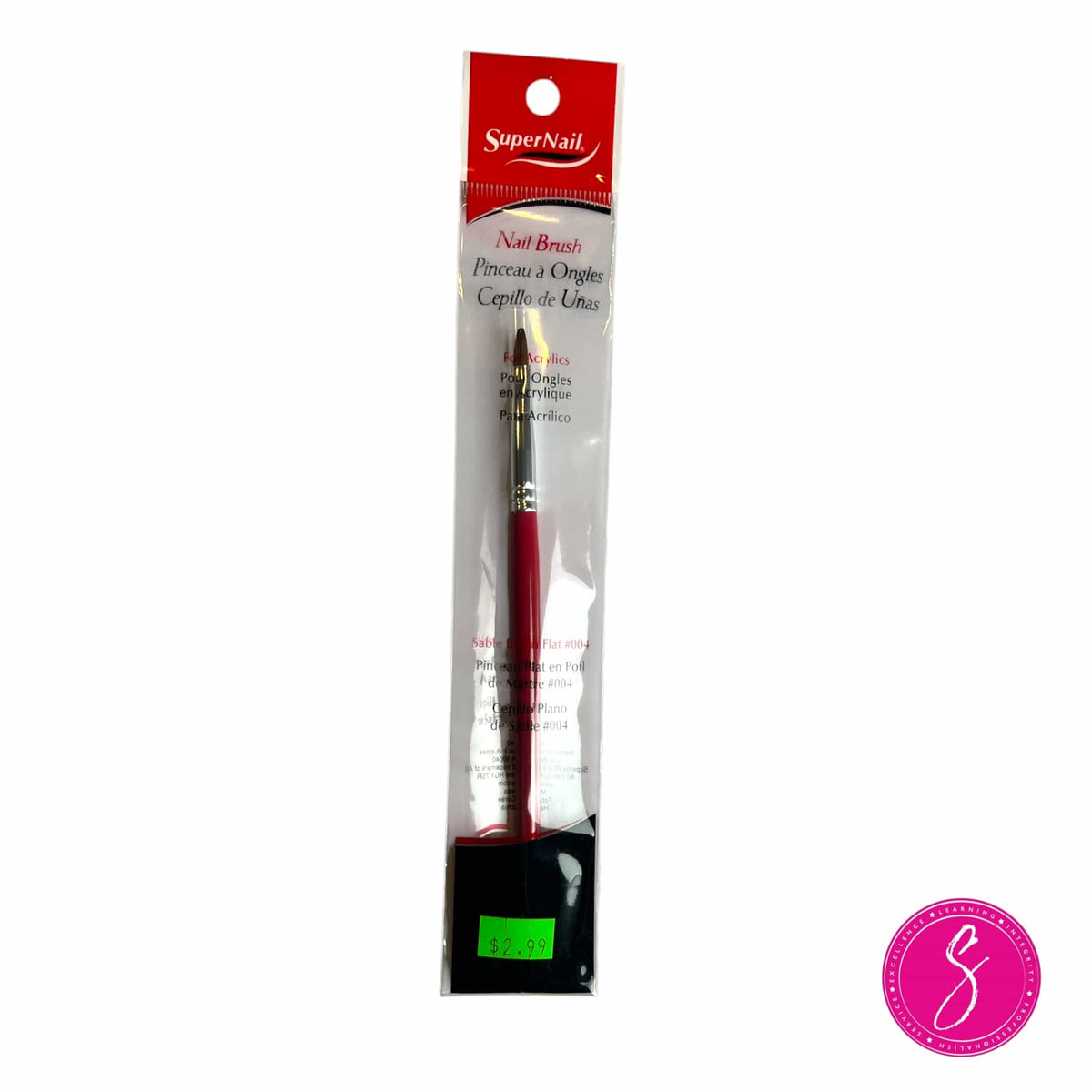 Super Nail Flat Brush