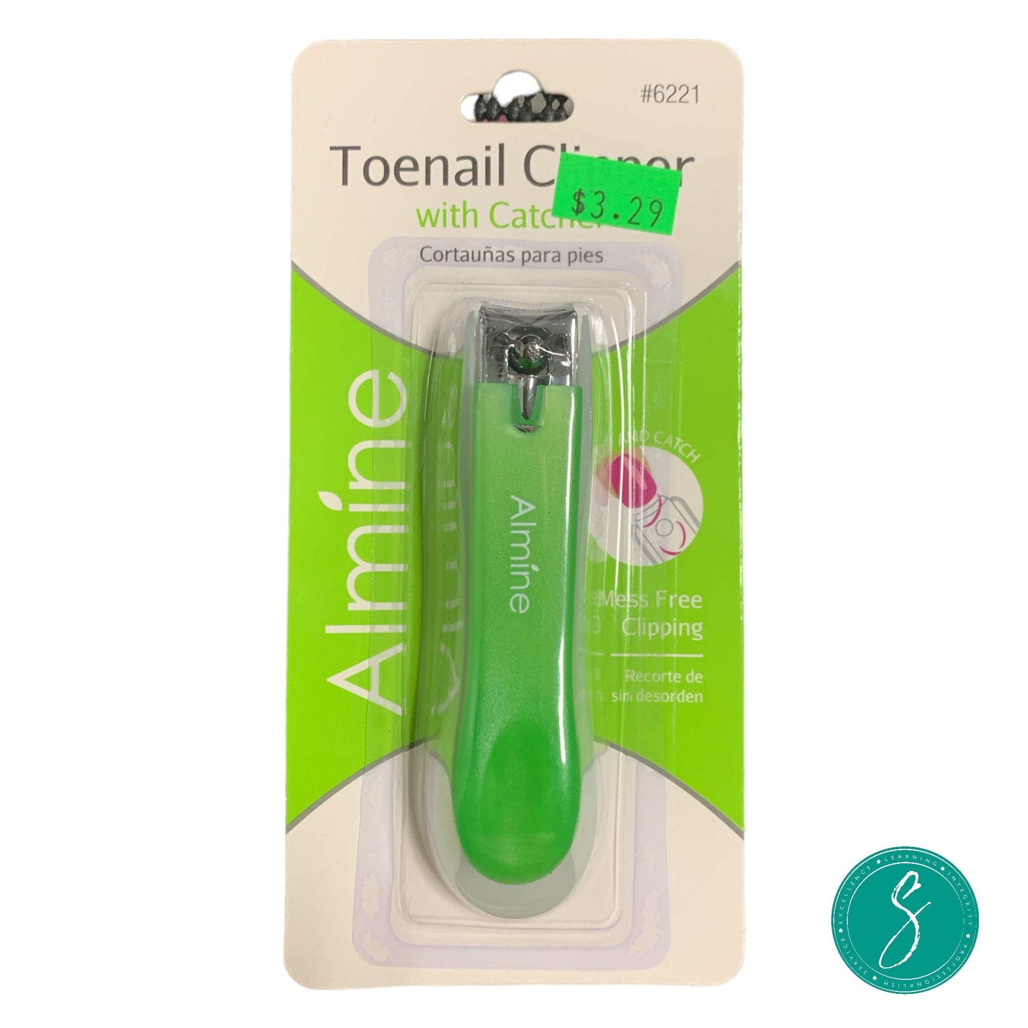Toe Nail Clipper w/Catcher